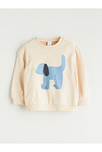 LC Waikiki Bisiklet Yaka Erkek Bebek Sweatshirt ve Pantolon