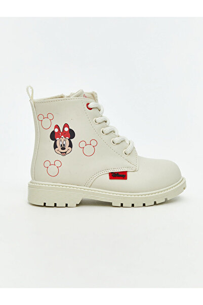 LC Waikiki Peak Yeni Sezon Minnie Mouse Baskılı Kız Bebek Bot