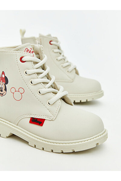 LC Waikiki Peak Yeni Sezon Minnie Mouse Baskılı Kız Bebek Bot