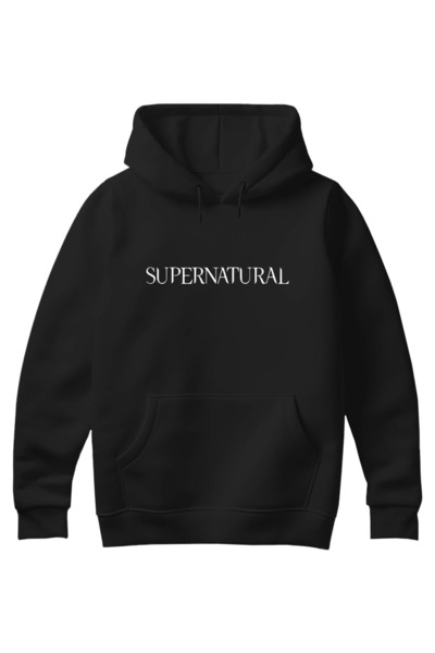 SVART WEAR Σχεδιασμένο για τους λάτρεις του Supernatural! Φούτερ (HOODIE) από βαμβάκι Unisex με Supernatural Design