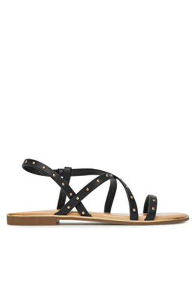 ONLY Shoes Γυναικεία Σανδάλια Μαύρα ΜΟΝΟ-15342339 ΜΑΥΡΑ