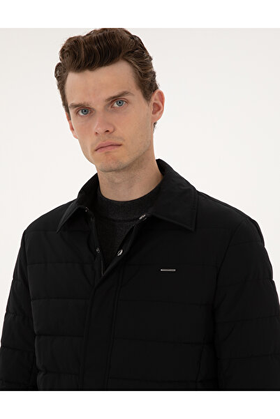 Pierre Cardin Siyah Gömlek Yaka Mont 50313938-VR046