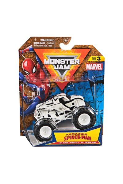 Monster Jam Camionul Uriaș Spider-Man Marvel, scară 1:64