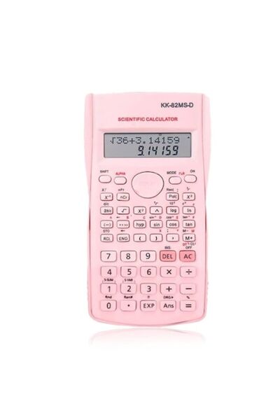 OEM Scientific Calculator, LCD Display, 240 Functions, Pink