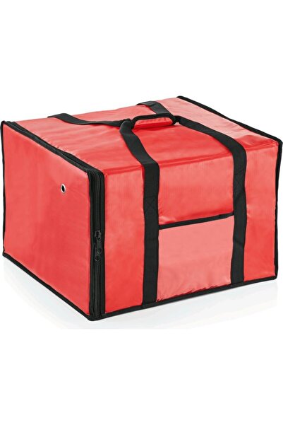 Moratti România Pizza transport bag, red, 51x48x34 cm