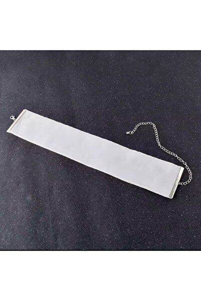 MutluBiDünya Kalın Kadife Choker Kolye 4 cm