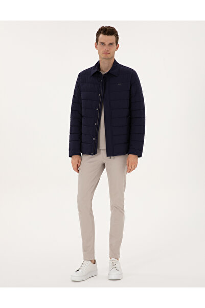 Pierre Cardin Lacivert Gömlek Yaka Mont 50313938-VR033