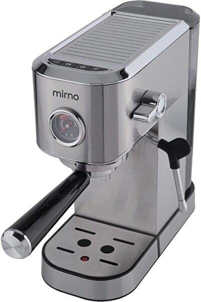 Generic Espresso Coffee Machine Stainless Steel Body Thermoblock Frothing Wand & Pressure Gauge