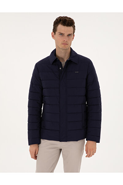 Pierre Cardin Lacivert Gömlek Yaka Mont 50313938-VR033