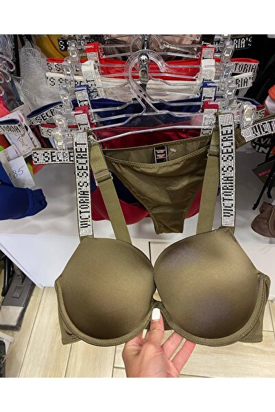 bikinistan Set sutien original Veridia kaki