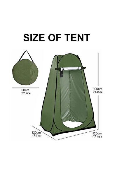 leostar LEO.STAR Outdoor Changing Clothes Tent, Pop Up Shower Tent, Portable Folding Toilet Tent with Carry