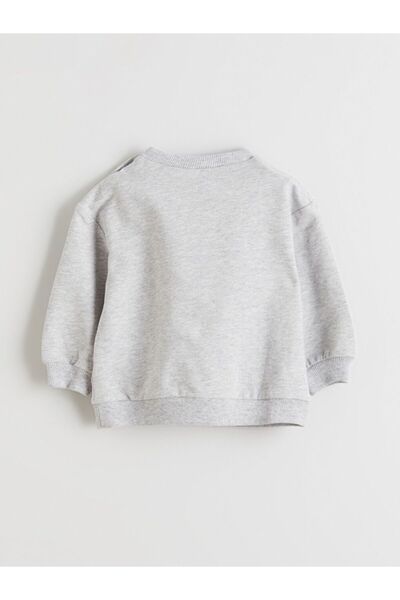 LC Waikiki LCW baby Beşiktaş Baskılı Erkek Çocuk Sweatshirt ve Eşofman Alt 2'li