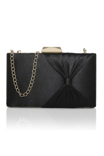 Lavie حقيبة كلاتش نسائية بإطار على شكل فيونكة