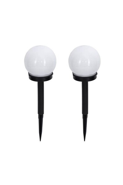 Flippy Set of 2 LED solar lamps, Spherical, Flippy Globe Type, Diameter 10 cm, Multicolor