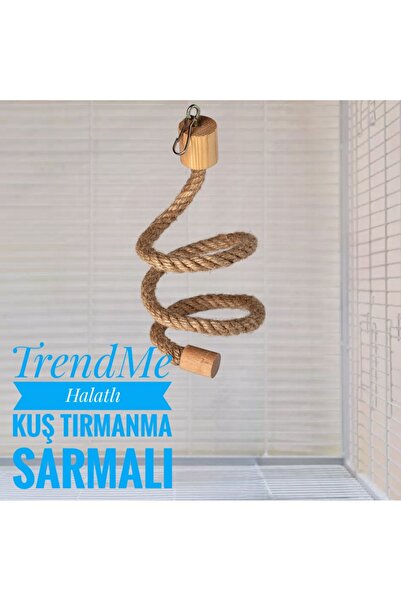 UniqBirdToys Flexible Colorful Bird Climbing Toy (Colorless)