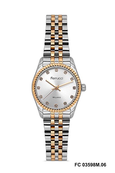 Ferrucci Fc03598M.06 Rose Gold 30 mm Women's Wristwatch