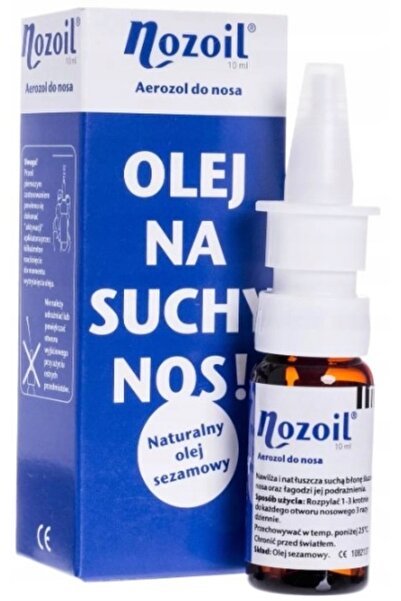 Other Spray nazal NOZOIL cu ulei de susan pentru nas uscat 10 ml