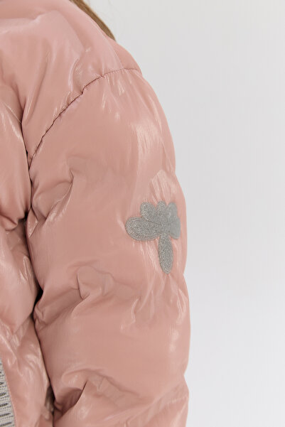 Tyess Girl Pink Coat