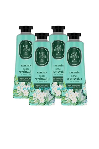 Eyüp Sabri Tuncer كريم الياسمين لليدين والجسم 4 قطع