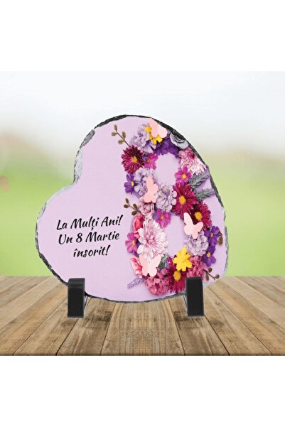 CrisPrint Farfurie personalizată din ardezie – cadou de 8 martie