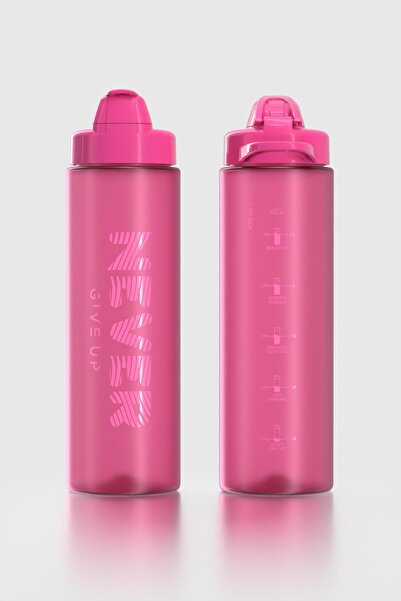 Renga قارورة ليديا بنمط كتابي سعة 630 مل من التريتان غير اللامع 912118 لون فوشيا