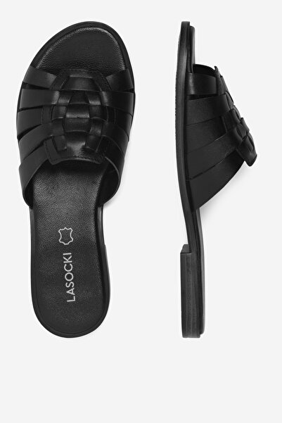 LASOCKI γυναικεία σαγιονάρα 5905588572640 Μαύρο