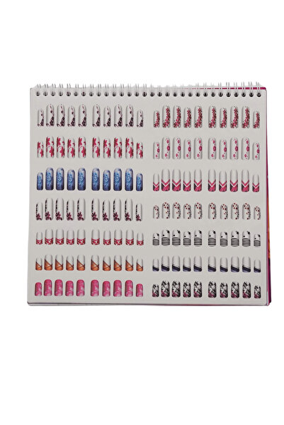 Gıpta Style on Nail Design Sketch Portfolio Nail Design Notebook Set K9003