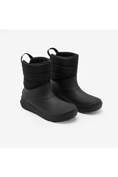 Decathlon Quechua Kadın Outdoor Kar Botu - Su Geçirmez - Siyah - NH100 Mid