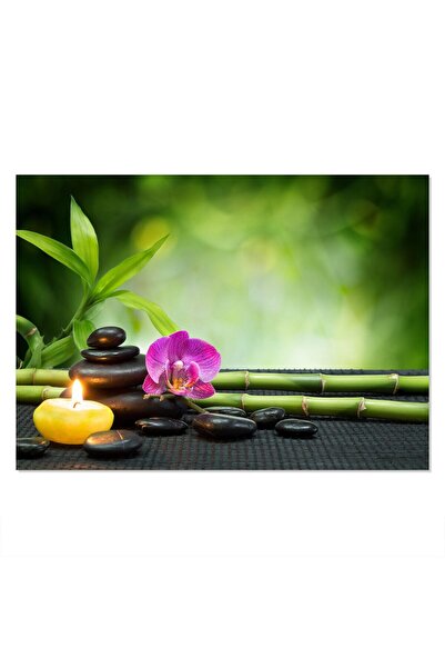 MAPLE LEAF لوحة فنية جدارية مطبوعة بإطار من القماش مقاس 50×70 سم