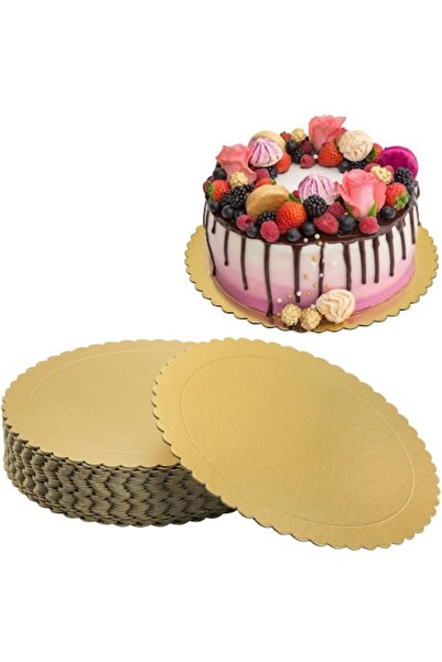 OEM Set of 3 cake stands, Strong and Durable Cardboard, Reusable and Waterproof, 30