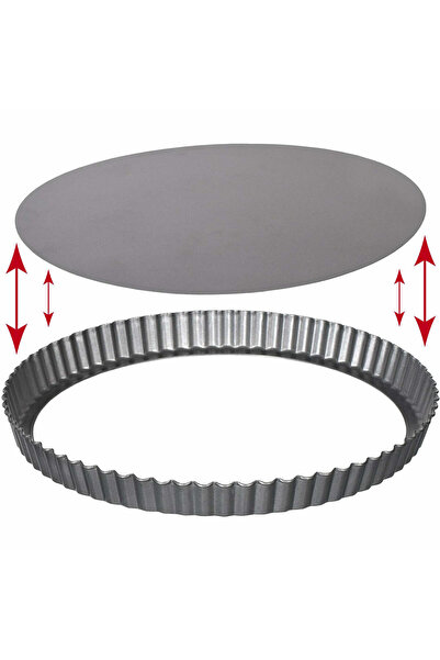 Gusto Casa Baking Tray with Removable Bottom Tart Shape 30 Cm