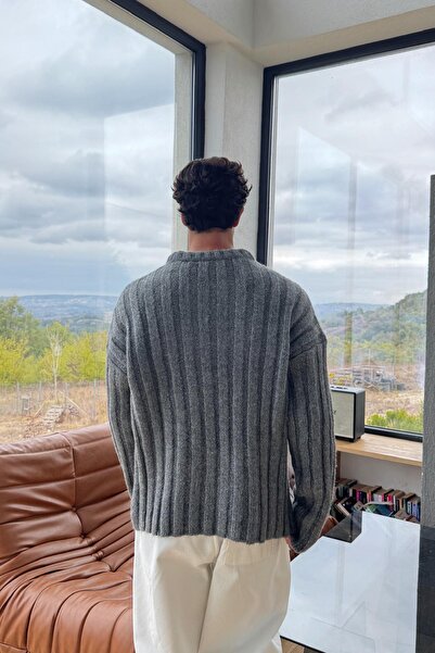 Flaw Wear Reverse Stitch Knitwear Sweater