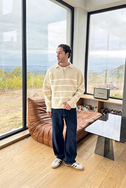 Flaw Wear Πλεκτό πουλόβερ με μισό φερμουάρ