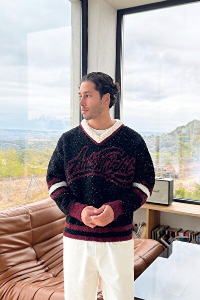 Flaw Wear سترة من القطيفة المطرزة المضادة للقتال باللون الأسود