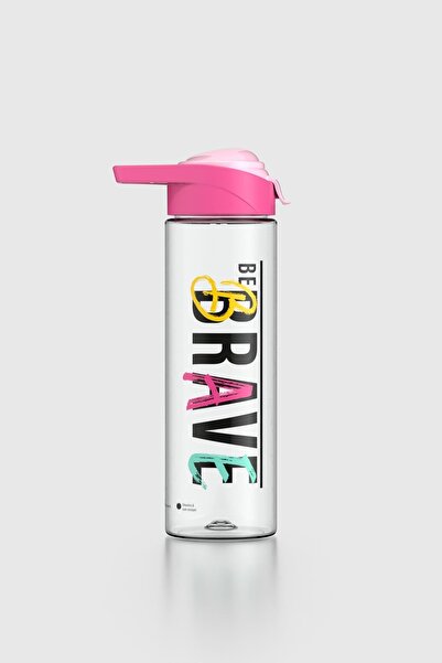 Renga زجاجة جونو بريف بنمط مميز سعة 630 مل من التريتان 912088 لون فوشيا-بودرة