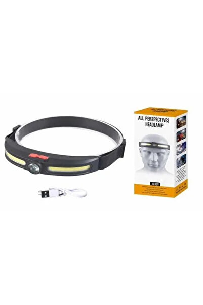 OEMN Rechargeable LED Headlamp, 8000 lm, 4 Modes, 90° Rotation, Adjustable Strap