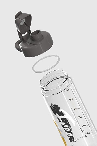 Renga Lidya Free Mind Desen 730 ml Tritan Water Bottle 912035 Smoked