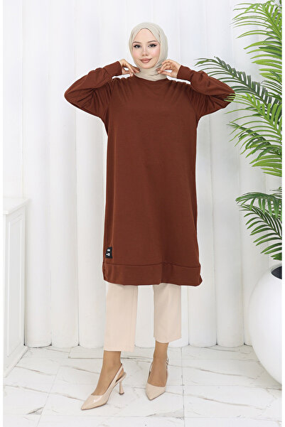sefamerve Armalı Tunik 0012-31 Taba