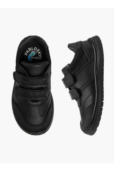 Pablosky أحذية مدرسية للأولاد مزودة بشريط لاصق