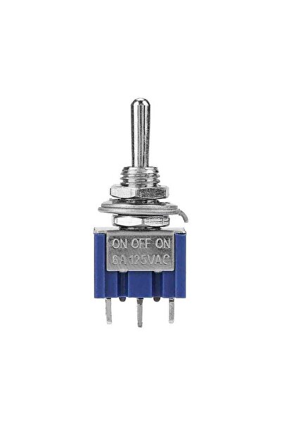 yonextt 6A 125 VA Toggle Switch IC-140 On-Off-On Ø6mm
