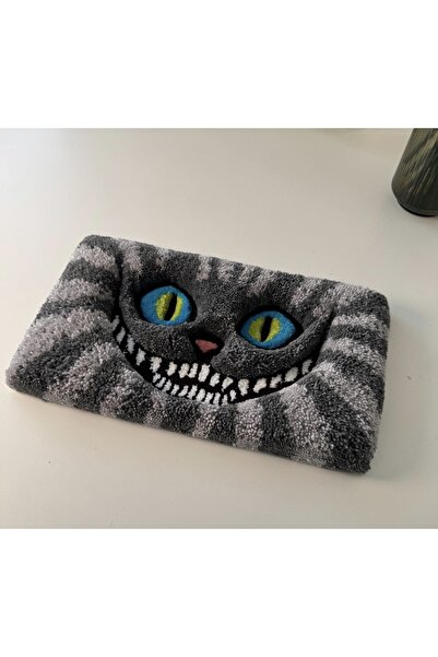 MOD10 El Yapımı Tafting Klavye Halısı 45x15 cm – Özel Tasarım Masa Dekoru