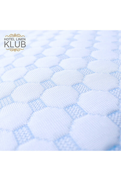 Hotel Linen Klub Luxury Sleep Support 2-Piece Cooling Shredded Memory Foam Pillow – Jacquard Fabric