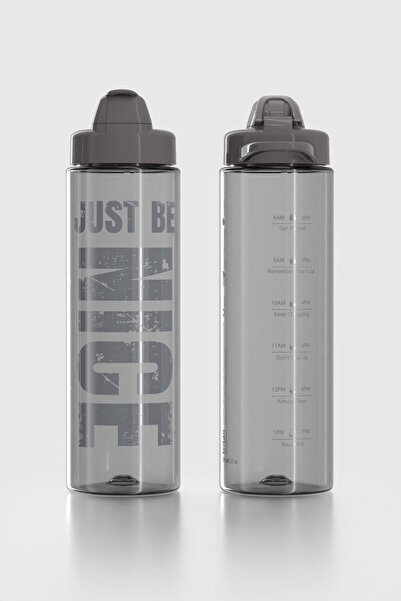 Renga Lidya Just Be Nice Pattern 630 ml Tritan Flask 912033 Smoked