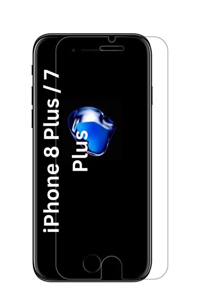 SKYDDAR INNOVATION Folie de protecție pentru iPhone 8 Plus / 7 Plus, protecție 9H, 0.3mm, Clear Vision, set cu autocolant, transparentă