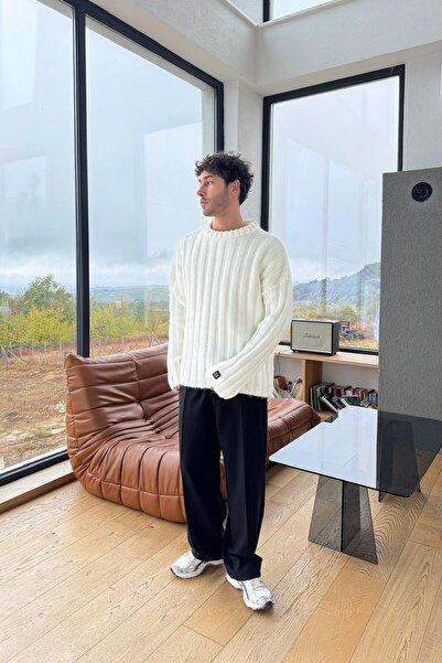 Flaw Wear Reverse Stitch Knitwear Sweater