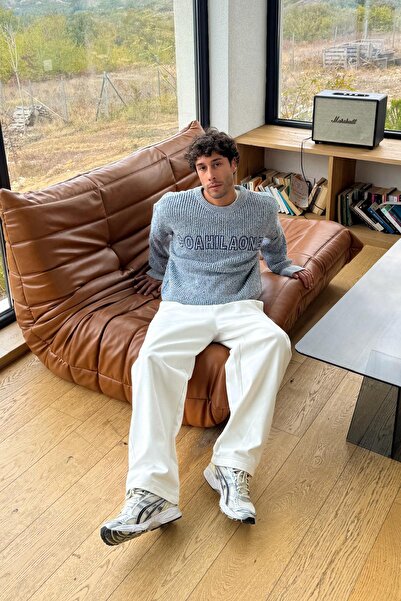 Flaw Wear Color Transition Knitwear Sweater