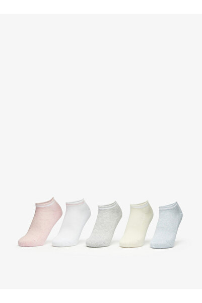 GLOO Solid Ankle Length Cushioned Socks - Set of 5