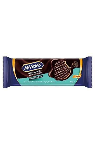 McVities Mcvitie's Whole Wheat Biscuits with Dark Chocolate Without Added Sugar 5 X 150 g - 750 Gr