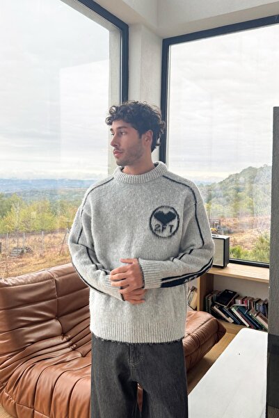 Flaw Wear 2ft Knitwear Sweater with Stripe Detail