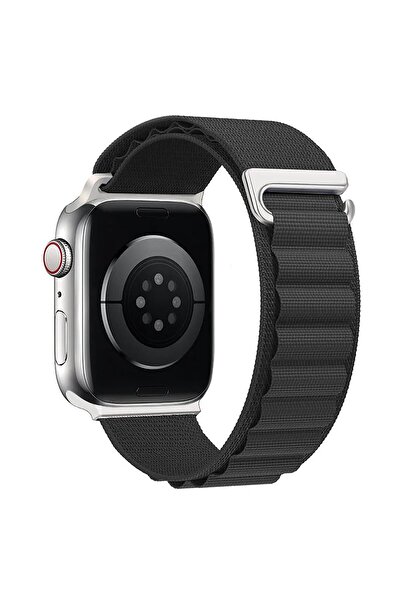 Microsonic Apple Watch Ultra 3 Kordon Alps Spin Siyah